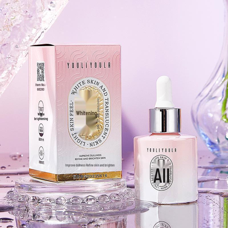 30 мл Сияющая отбеливающая эссенция: Осветляющая увлажняющая сыворотка для лица для увлажнения и сияния
30 мл Сияющая отбеливающая эссенция: Осветляющая увлажняющая сыворотка для лица для увлажнения и сияния