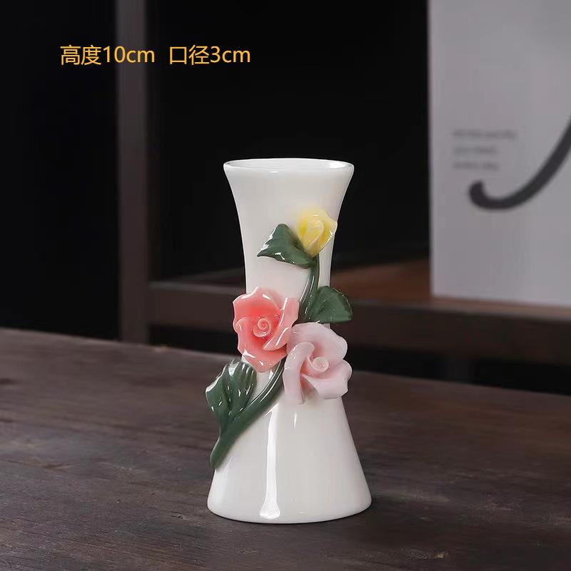 Chinese Mini Ceramic Handmade Flower Vase Flower Inserted Dry Flower Fragrance Bottle Home Table Desk Decorations Accessories
Chinese Mini Ceramic Handmade Flower Vase Flower Inserted Dry Flower Fragrance Bottle Home Table Desk Decorations Accessories