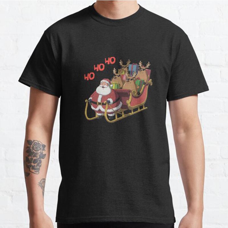 Plus Size S-3XL Santa Claus and Reindeer on A Sleigh Printed T-shirt Men s Tops Fashion Clothes Tees S чёрный
Plus Size S-3XL Santa Claus and Reindeer on A Sleigh Printed T-shirt Men s Tops Fashion Clothes Tees S чёрный