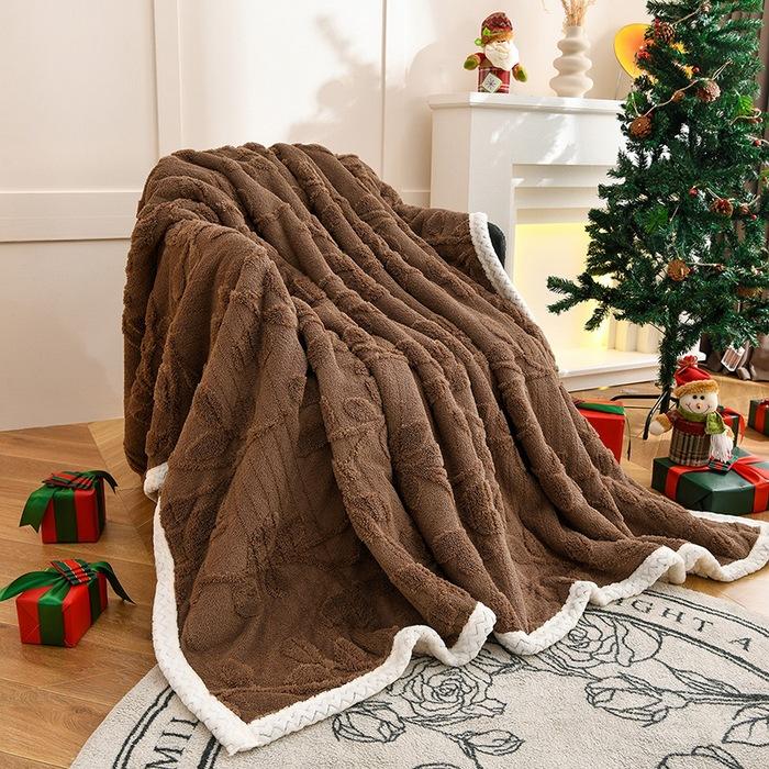 Thickened taffle double blanket office lunch break blanket sofa blanket warm all seasons christmas gift 100x150cm 1pcs кавовий
Thickened taffle double blanket office lunch break blanket sofa blanket warm all seasons christmas gift 100x150cm 1pcs кавовий
