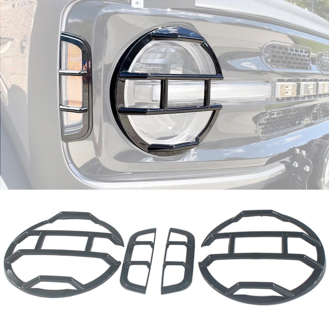 Front Headlight Lamp Wheel Eyebrow Light Decoration Cover LED Protector Guard for Ford Bronco 2025-2025 Car Exterior Accessories чёрный
Front Headlight Lamp Wheel Eyebrow Light Decoration Cover LED Protector Guard for Ford Bronco 2025-2025 Car Exterior Accessories чёрный