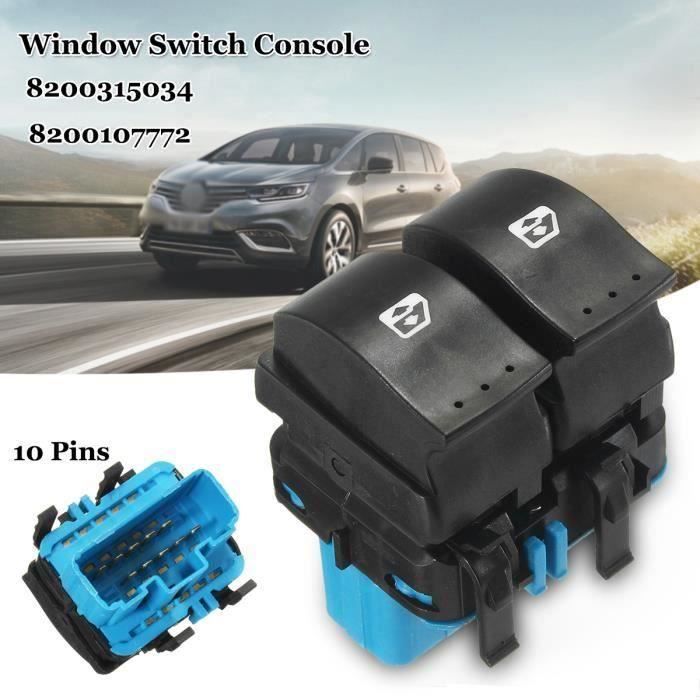 10-Pins POWER MASTER Interrupteur de fenêtre Pour Renault Espace Grand Scenic Laguna 8200107772 L15394
10-Pins POWER MASTER Interrupteur de fenêtre Pour Renault Espace Grand Scenic Laguna 8200107772 L15394