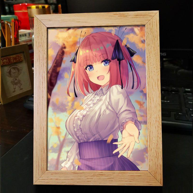 Квинтэссенция фоторамки «Пятерки» Художественное украшение для рабочего стола — Ичика, Нино, Мику, Ёцуба, Ицуки Подарок в стиле аниме/манга photo frame painting
Квинтэссенция фоторамки «Пятерки» Художественное украшение для рабочего стола — Ичика, Нино, Мику, Ёцуба, Ицуки Подарок в стиле аниме/манга photo frame painting