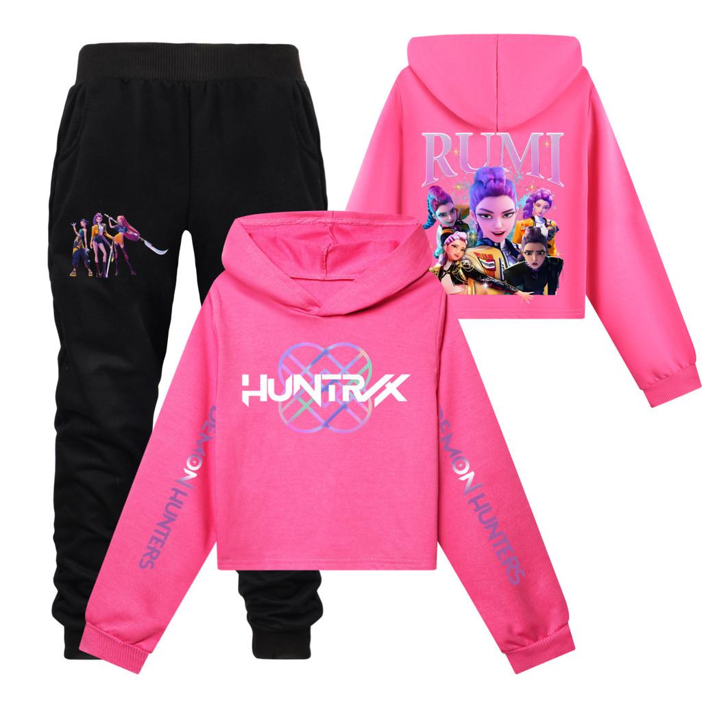 Kpop Demon Hunters Pattern Kids Hoodie Sweatshirt And Pants Set With Cartoon Prints For Winter Play 110cm розы красного
Kpop Demon Hunters Pattern Kids Hoodie Sweatshirt And Pants Set With Cartoon Prints For Winter Play 110cm розы красного