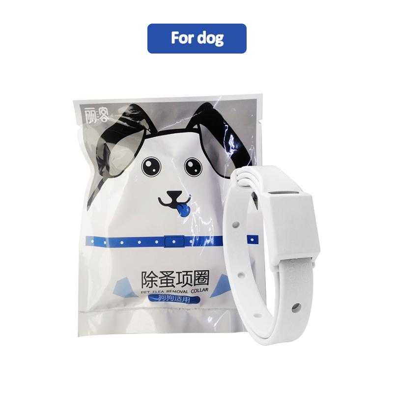 Ошейник против блох и клещей для домашних животных, защита от паразитов для маленьких собак и кошек, защита от паразитов на 8 месяцев, регулируемый ошейник для щенков и котят, товары для домашних животных dog