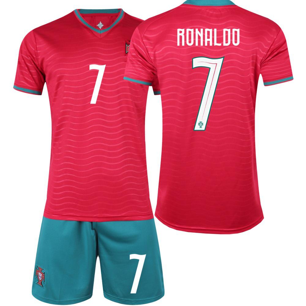 Portugal World Cup Home Jersey Set: CR7 #7 & Bruno Fernandes #8, Adult & Kids Football Kit Size 2XL
Portugal World Cup Home Jersey Set: CR7 #7 & Bruno Fernandes #8, Adult & Kids Football Kit Size 2XL
