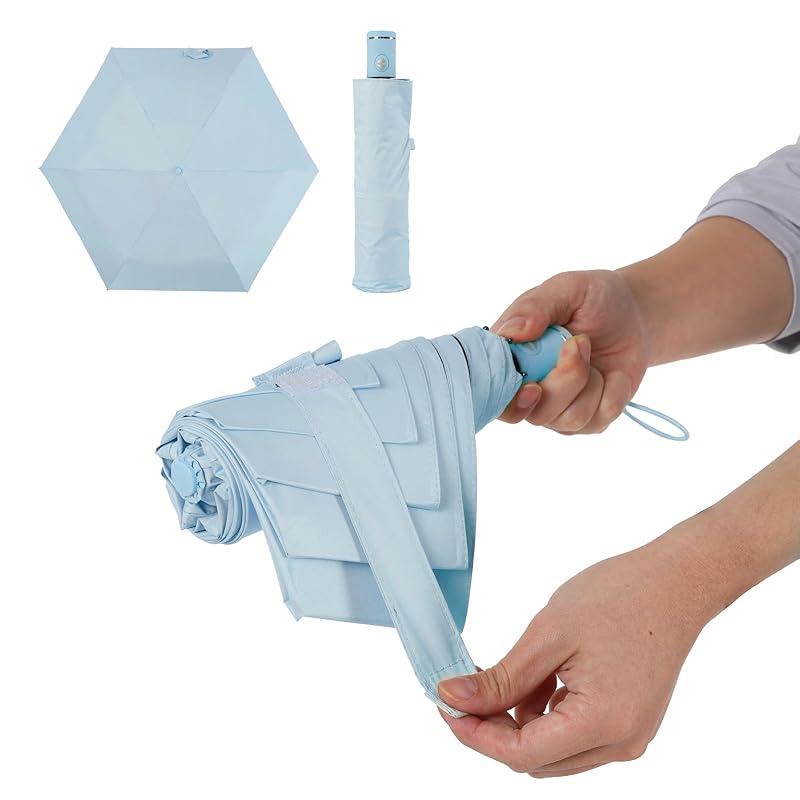 shape memory Umbrella that folds in 3 seconds parasol For both rain and shine lightweight 252g UV cut rate 100% Completely blacked out heat shield
shape memory Umbrella that folds in 3 seconds parasol For both rain and shine lightweight 252g UV cut rate 100% Completely blacked out heat shield