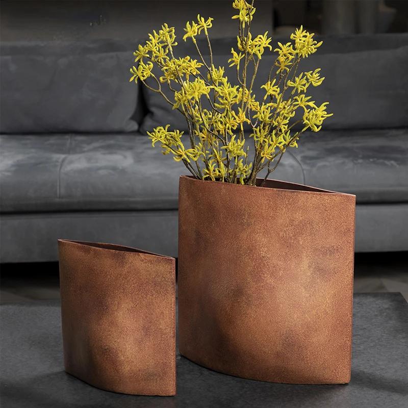 Ceramic Vase Square Geometry Floral Arrangement Accessories Pockets Flower Vase Ceramic Ornament Home Decoration Vases Pots
Ceramic Vase Square Geometry Floral Arrangement Accessories Pockets Flower Vase Ceramic Ornament Home Decoration Vases Pots