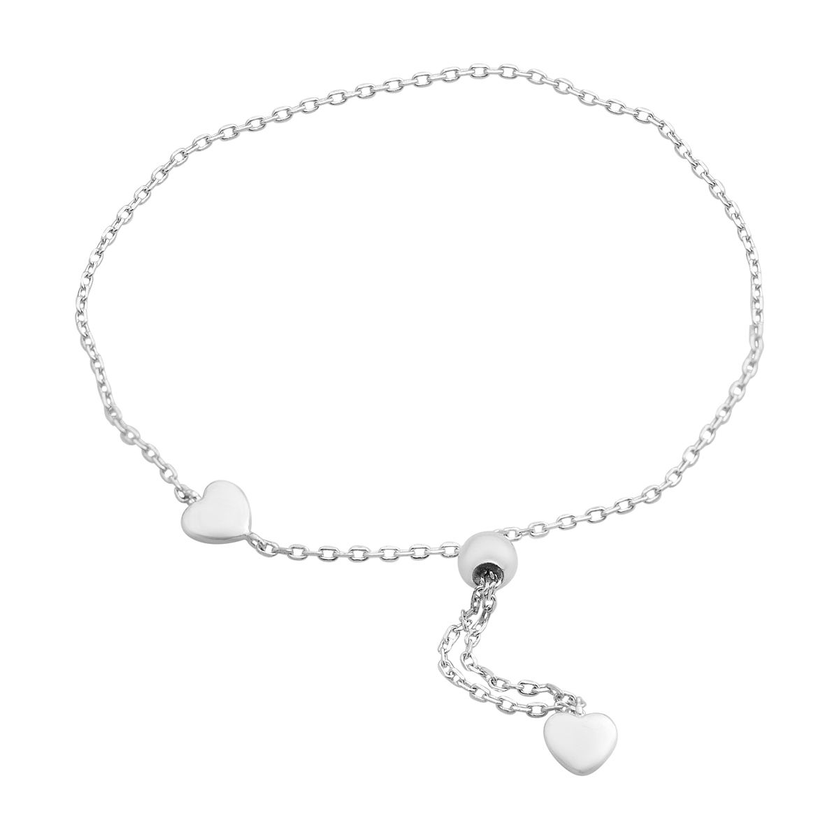 Silver bracelet without stones, item weight 1.64 g (2208761) adjustable
Silver bracelet without stones, item weight 1.64 g (2208761) adjustable