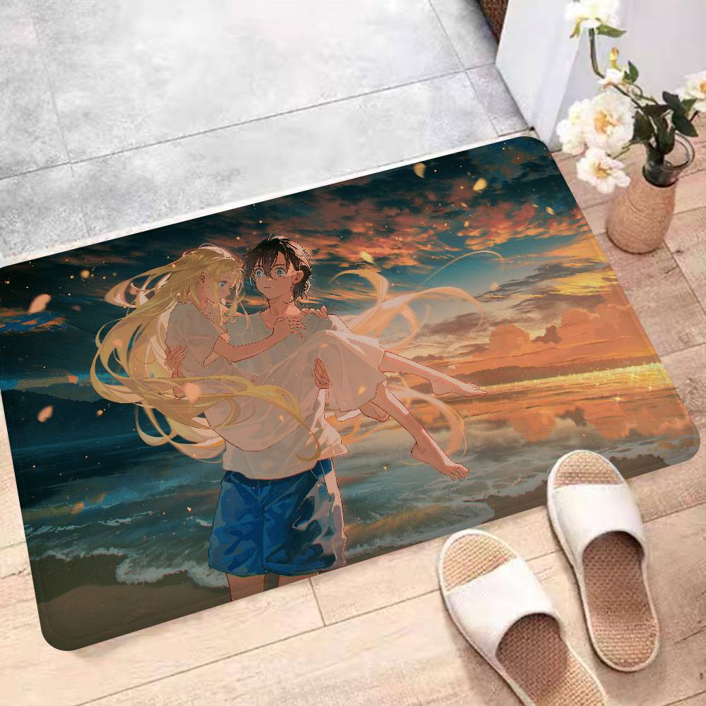 Anime Summer Time Rendering Non-Slip Door Mat Washable Welcome Mat for Living Room Kitchen Entrance Sofa Area 40x60 cm
Anime Summer Time Rendering Non-Slip Door Mat Washable Welcome Mat for Living Room Kitchen Entrance Sofa Area 40x60 cm