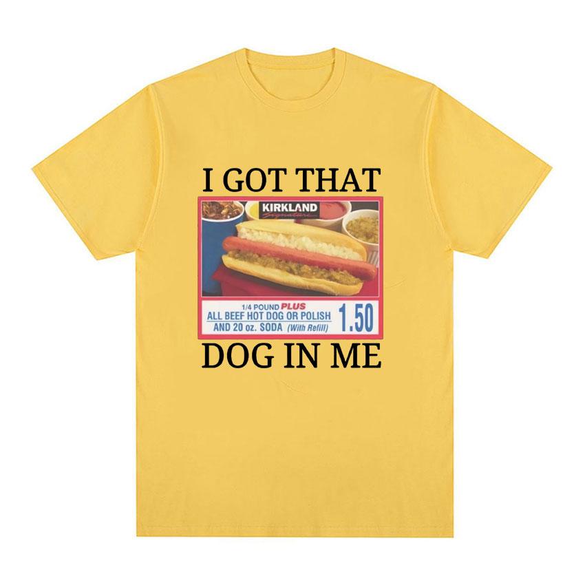 Футболка с принтом I Got That Dog In Me от Costco Смешная футболка с мемом о хот-доге Kirkland Футболка унисекс в винтажном стиле с коротким рукавом 4XL
Футболка с принтом I Got That Dog In Me от Costco Смешная футболка с мемом о хот-доге Kirkland Футболка унисекс в винтажном стиле с коротким рукавом 4XL