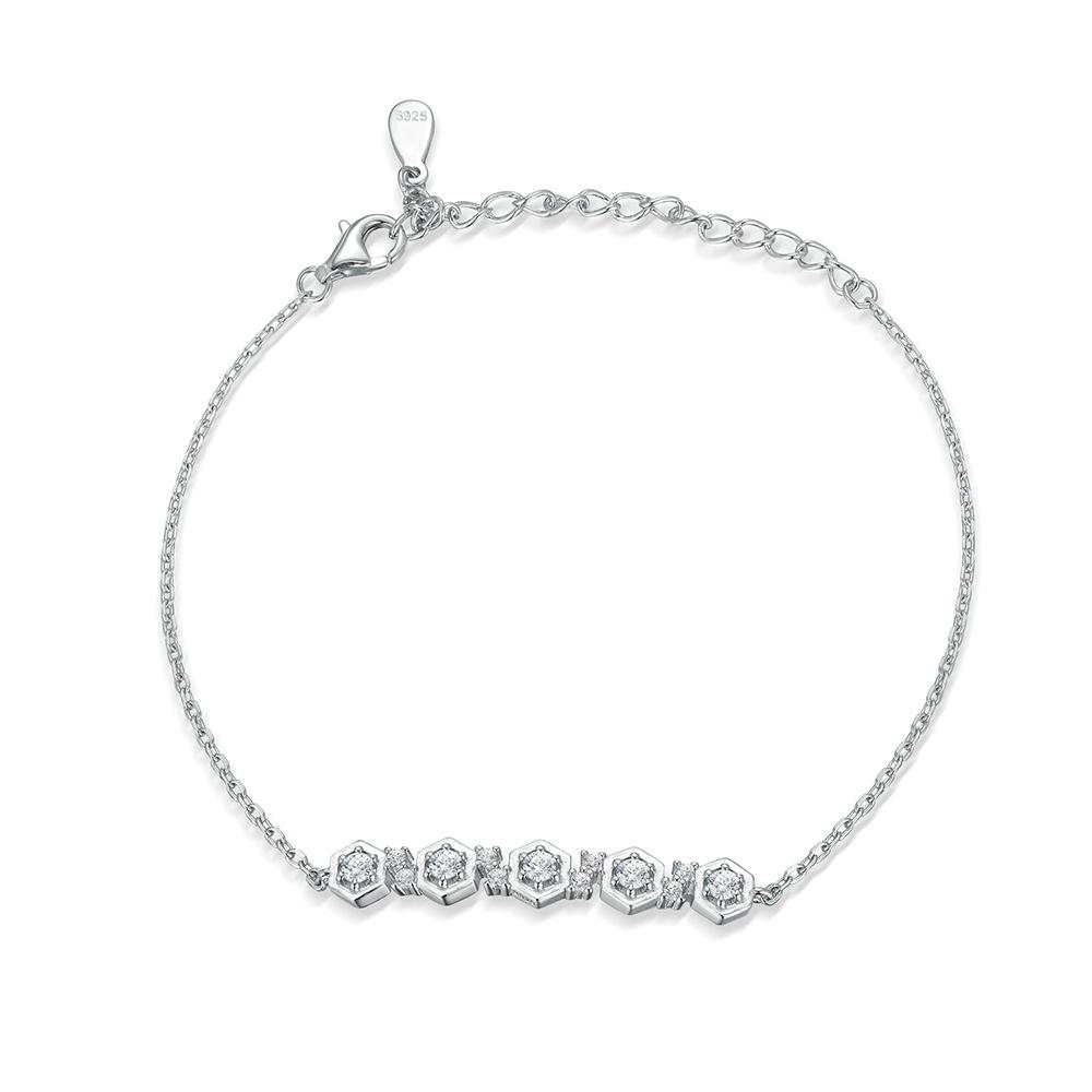 S925 Sterling Silver Inlaid Zircon Diamond Bracelet Honeycomb Light Luxury Fashion Hand Jewelry 925 Silver белого золота
S925 Sterling Silver Inlaid Zircon Diamond Bracelet Honeycomb Light Luxury Fashion Hand Jewelry 925 Silver белого золота
