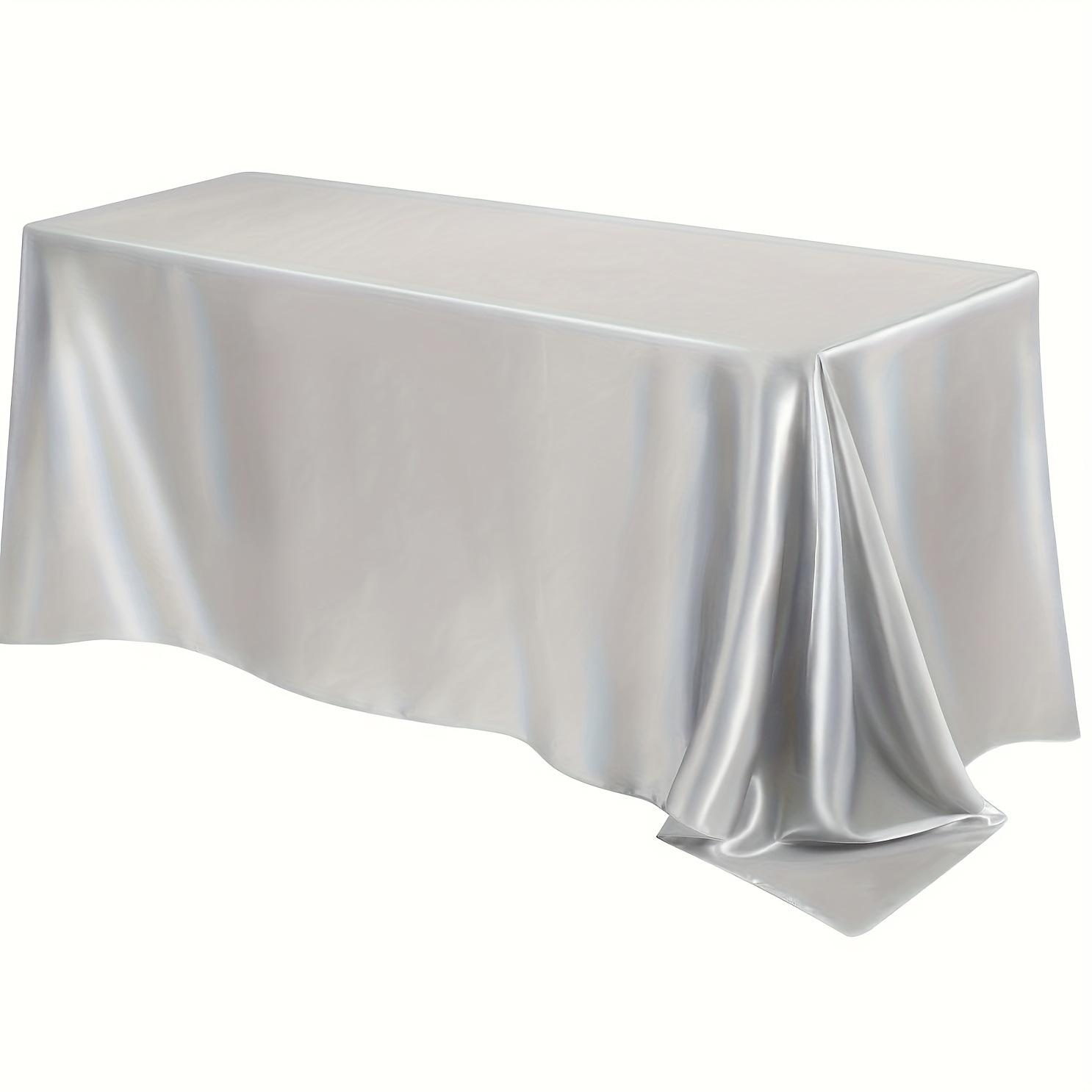 145X260Cm Rectangle Wedding Satin Tablecloth Right Smooth Silk Table Cover For Wedding Banquet Anniversary Christmas Table Decor 145CMX260CM
145X260Cm Rectangle Wedding Satin Tablecloth Right Smooth Silk Table Cover For Wedding Banquet Anniversary Christmas Table Decor 145CMX260CM
