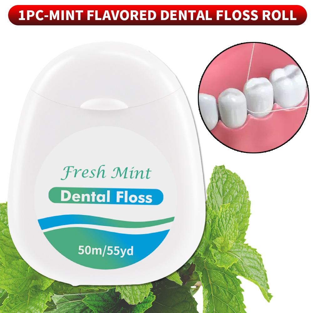 6PCS/3PCS/1PC Peppermint Floss Roll - Cleaning Oral Tools - Floss Stick Adult Home Set
6PCS/3PCS/1PC Peppermint Floss Roll - Cleaning Oral Tools - Floss Stick Adult Home Set
