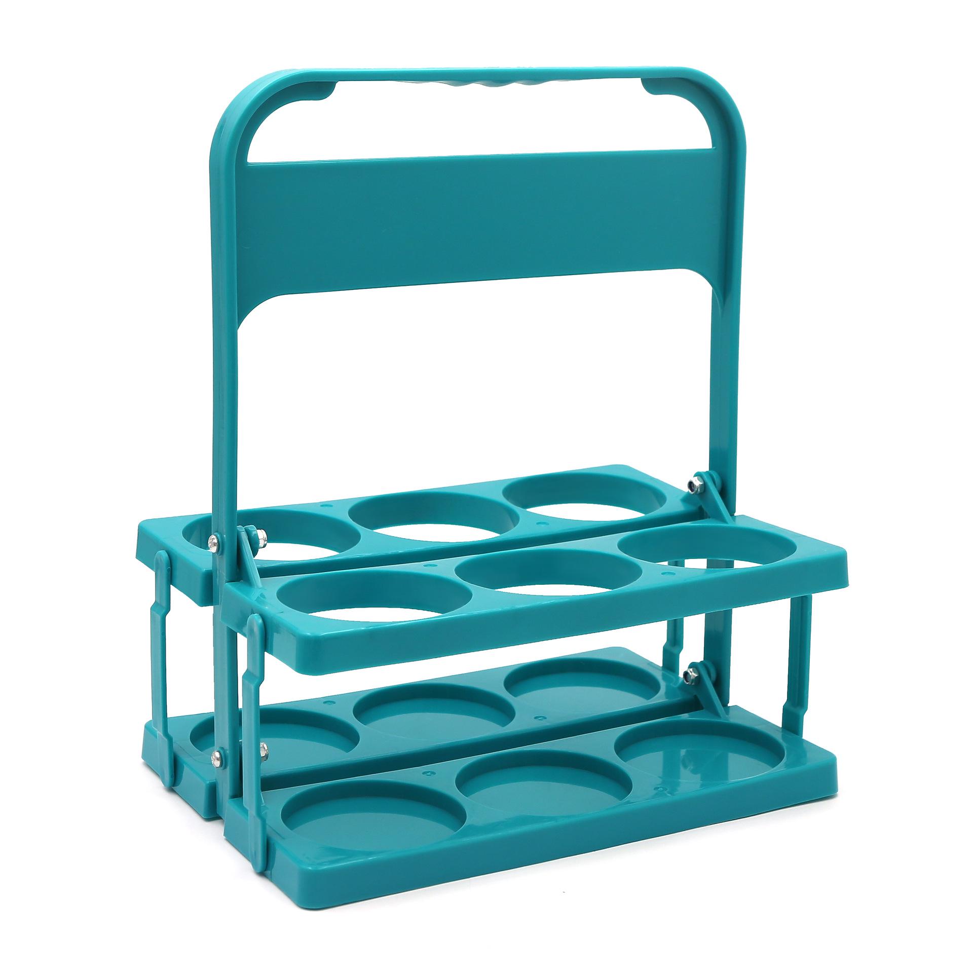 Portable Foldable Plastic Beer and Water Bottle Carrier Rack
Portable Foldable Plastic Beer and Water Bottle Carrier Rack