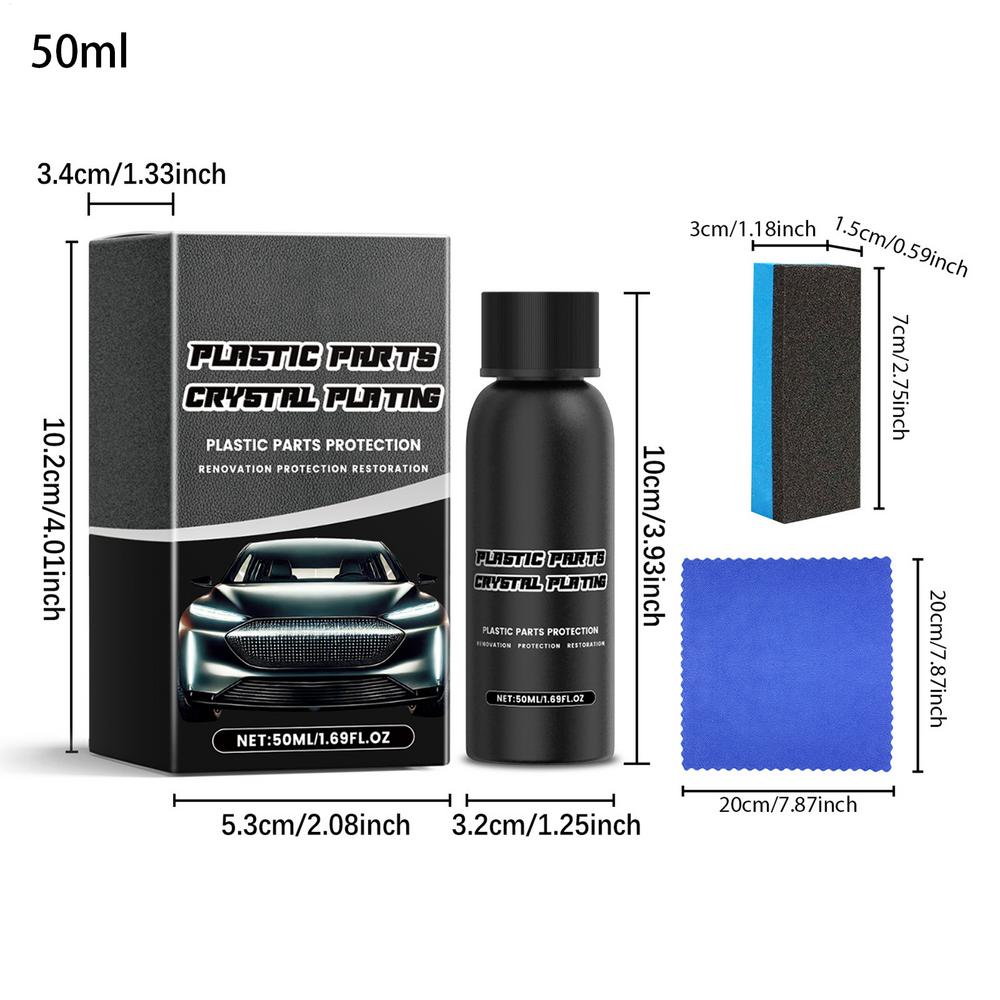 50ml Car Coating Agent Super Hydrophobic Maintenance Liquid Paint Protection Quick Polish Car Detailing Ceramic Coating
50ml Car Coating Agent Super Hydrophobic Maintenance Liquid Paint Protection Quick Polish Car Detailing Ceramic Coating