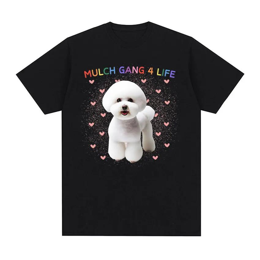 Mulch Gang 4 Life Funny Puppy Dog Meme T Shirts Men Women High Quality Cute Clothing T-shirt Casual 100% Cotton Oversized Tshirt XXXXL
Mulch Gang 4 Life Funny Puppy Dog Meme T Shirts Men Women High Quality Cute Clothing T-shirt Casual 100% Cotton Oversized Tshirt XXXXL
