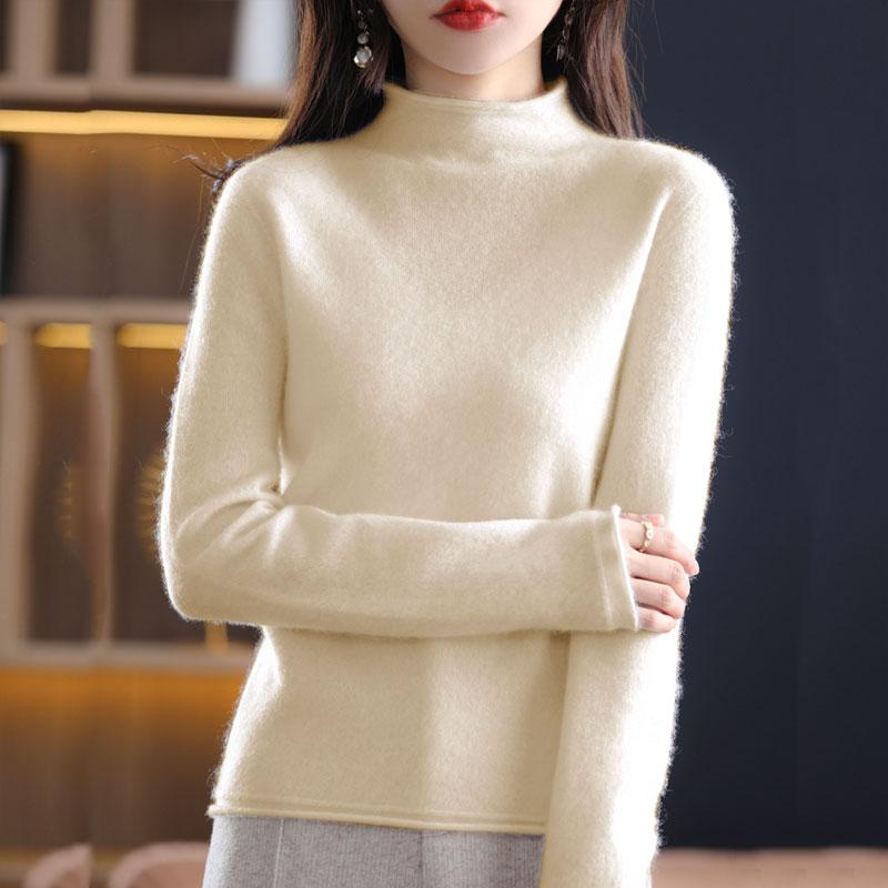 Женский кашемировый свитер Qinghe cashmere 30% кашемир 70% шерсть Женский осенне-зимний кашемировый свитер мягкий и теплый L бежевый
Женский кашемировый свитер Qinghe cashmere 30% кашемир 70% шерсть Женский осенне-зимний кашемировый свитер мягкий и теплый L бежевый