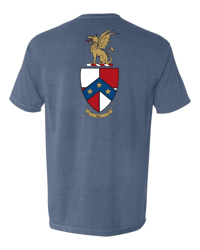 Beta Theta Pi Fraternity Letters COMFORT COLORS POCKE With Coat of Arms Unisex T-Shirt XL
Beta Theta Pi Fraternity Letters COMFORT COLORS POCKE With Coat of Arms Unisex T-Shirt XL
