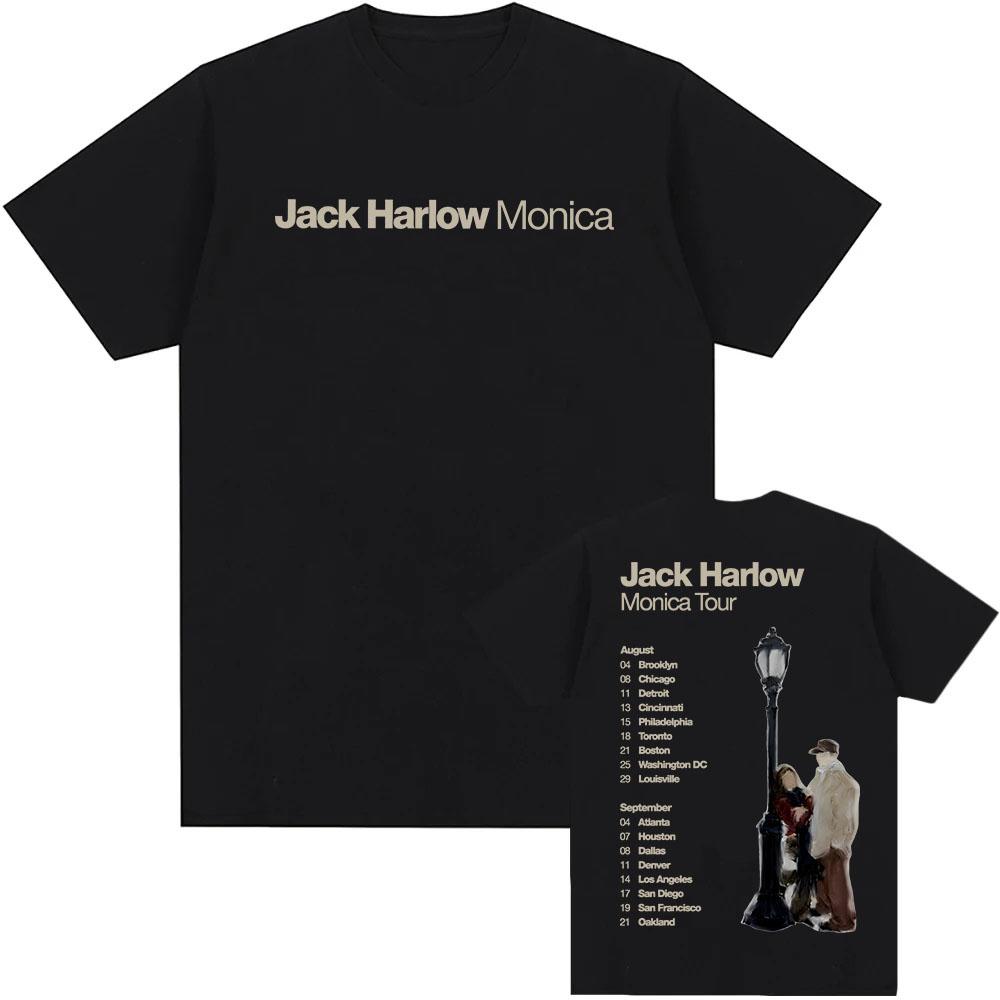 Футболка Jack Harlow Monica Tour 2026 Летняя с коротким рукавом Хлопковая с круглым вырезом Модный Повседневный Дизайн Графический Мерч Футболки Унисекс XS чёрный
Футболка Jack Harlow Monica Tour 2026 Летняя с коротким рукавом Хлопковая с круглым вырезом Модный Повседневный Дизайн Графический Мерч Футболки Унисекс XS чёрный