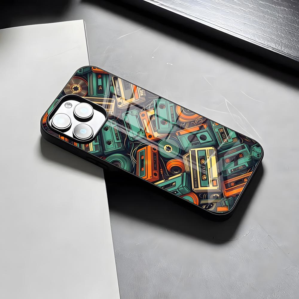 Vintage Cassette Tape Retro Style Phone Case For IPhone 17 Pro Max 15 Pro 16 14 Plus 12 13 Mini 11 Pro Shockproof Glass Cover iPhone16
Vintage Cassette Tape Retro Style Phone Case For IPhone 17 Pro Max 15 Pro 16 14 Plus 12 13 Mini 11 Pro Shockproof Glass Cover iPhone16