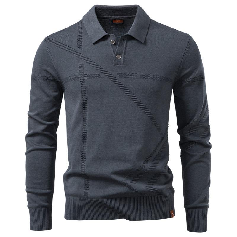 2 autumn and winter new European size men s business casual sweater jacquard lapel knitted sweater men s top polo shirt men s XXL темно-сірий
2 autumn and winter new European size men s business casual sweater jacquard lapel knitted sweater men s top polo shirt men s XXL темно-сірий