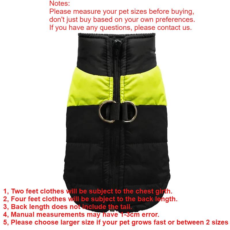 Куртка для больших собак с шлейкой, зимняя теплая одежда для собак лабрадора, водонепроницаемое пальто для больших собак, одежда для чихуахуа, французского бульдога S зелёный
Куртка для больших собак с шлейкой, зимняя теплая одежда для собак лабрадора, водонепроницаемое пальто для больших собак, одежда для чихуахуа, французского бульдога S зелёный