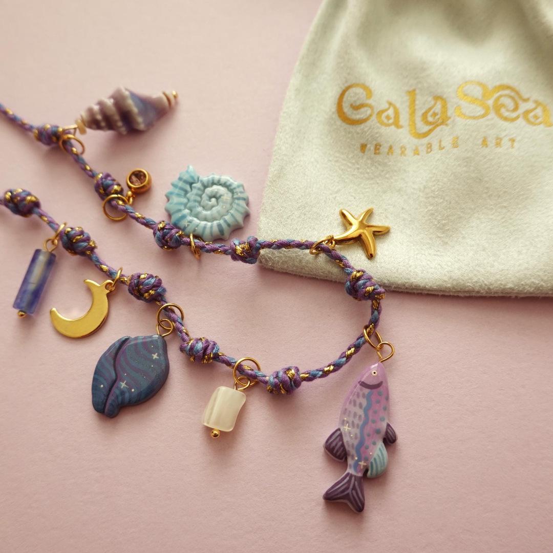 Department Of Marine Biology Colored Woven Knot Necklace Niche Dly Collarbone Chain Electroplated Gold Color Retention
Department Of Marine Biology Colored Woven Knot Necklace Niche Dly Collarbone Chain Electroplated Gold Color Retention