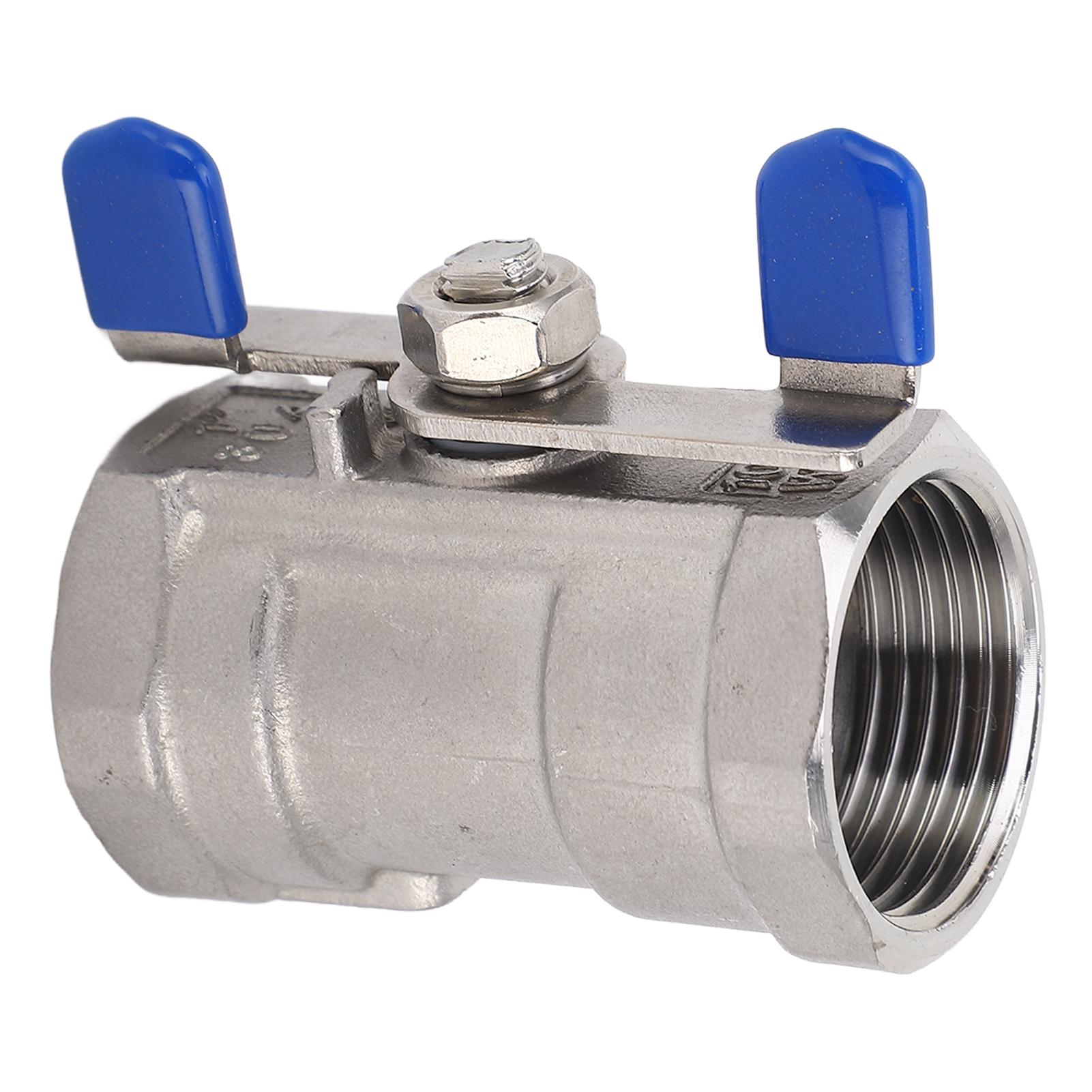 1in Full Port Ball Valve Stainless Steel Butterfly Shape Double Female Thread Ball Valve for Garden
1in Full Port Ball Valve Stainless Steel Butterfly Shape Double Female Thread Ball Valve for Garden