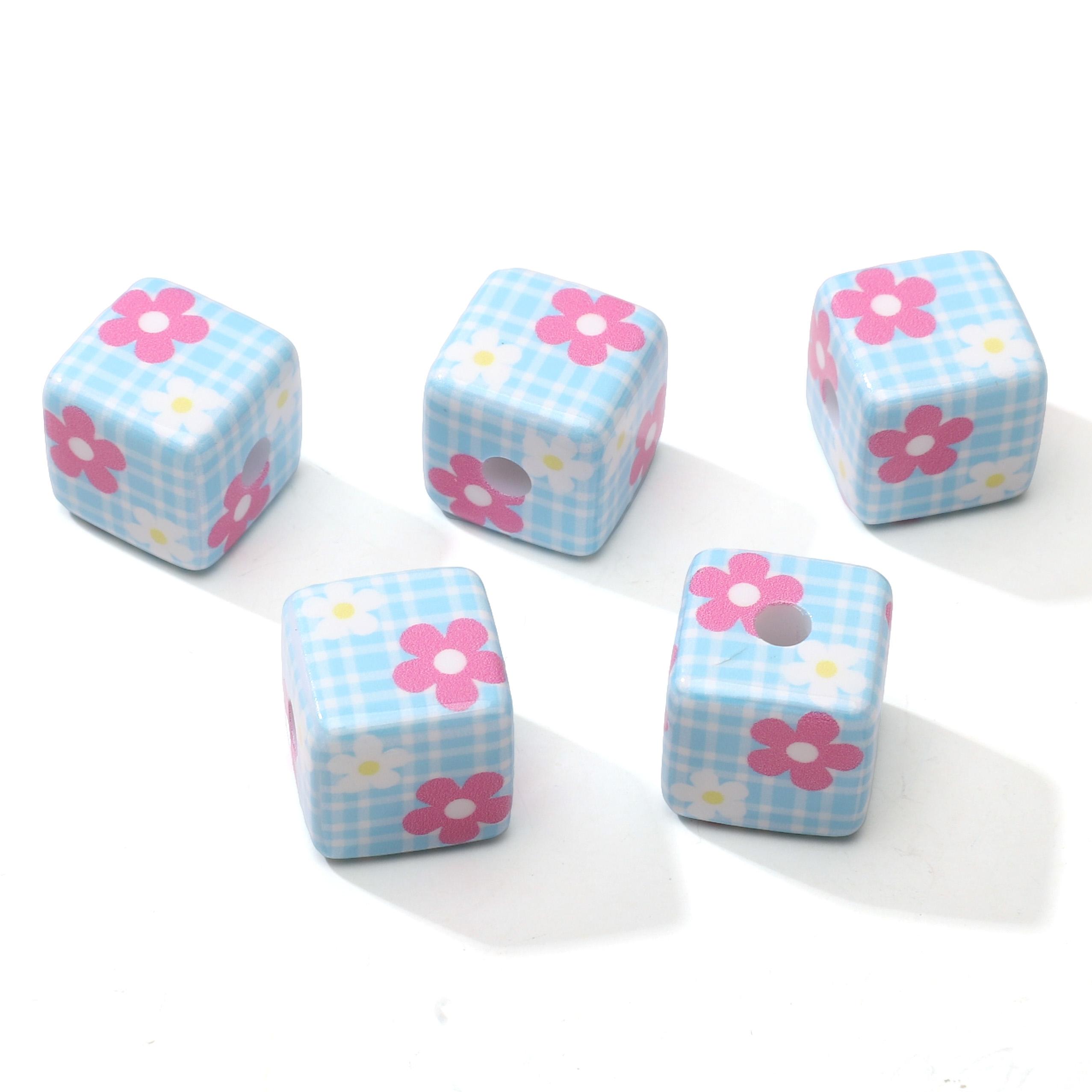 2Pcs Acrylic Beads Printed Square Beads For DIY Necklace Bracelet Earrings Jewelry Making Craft Accessories 12
2Pcs Acrylic Beads Printed Square Beads For DIY Necklace Bracelet Earrings Jewelry Making Craft Accessories 12