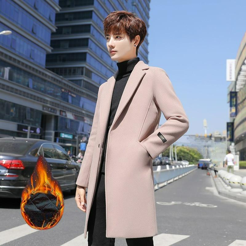Loose Woolen Coat Men s Hong Kong Style Plus Size Fashion Windbreaker Slim Trend Ni Coat S
Loose Woolen Coat Men s Hong Kong Style Plus Size Fashion Windbreaker Slim Trend Ni Coat S