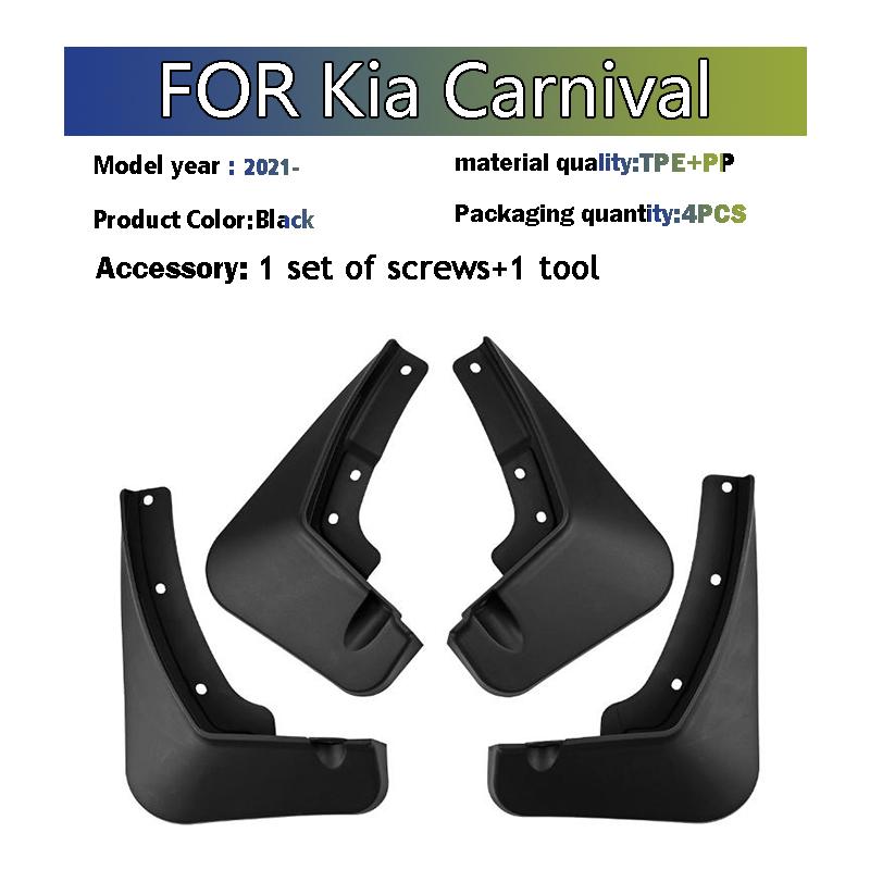 MudFlaps For Kia Carnival KA4 2024 2025 2026 Mudguards Mud Flaps Splash Guards Front Rear Wheels Fender Car Accessories Carnival
MudFlaps For Kia Carnival KA4 2024 2025 2026 Mudguards Mud Flaps Splash Guards Front Rear Wheels Fender Car Accessories Carnival