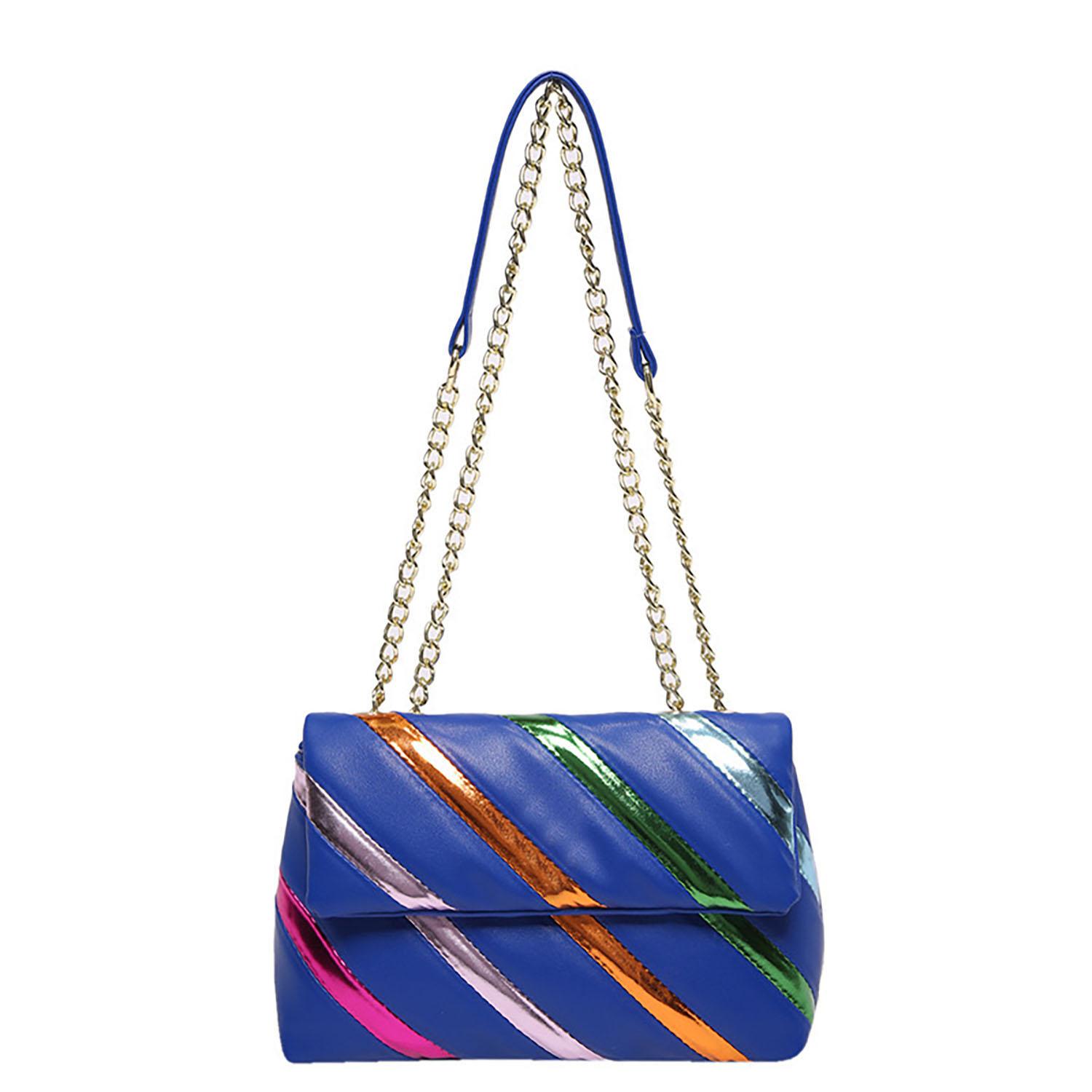 Women s K-G Shoulder Bag, High Capacity Sewing Fashion Shoulder Strap With Premium PU Chain Fashion Handbag Bag синій
Women s K-G Shoulder Bag, High Capacity Sewing Fashion Shoulder Strap With Premium PU Chain Fashion Handbag Bag синій