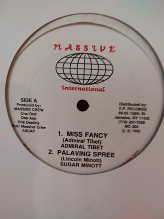 12inch Record ADMIRAL TIBET, SUGAR MINOTT - Miss Fancy & Palaving Spree MC004 Massive Interna 1992 US Reggae, Ska & Dub Used
12inch Record ADMIRAL TIBET, SUGAR MINOTT - Miss Fancy & Palaving Spree MC004 Massive Interna 1992 US Reggae, Ska & Dub Used
