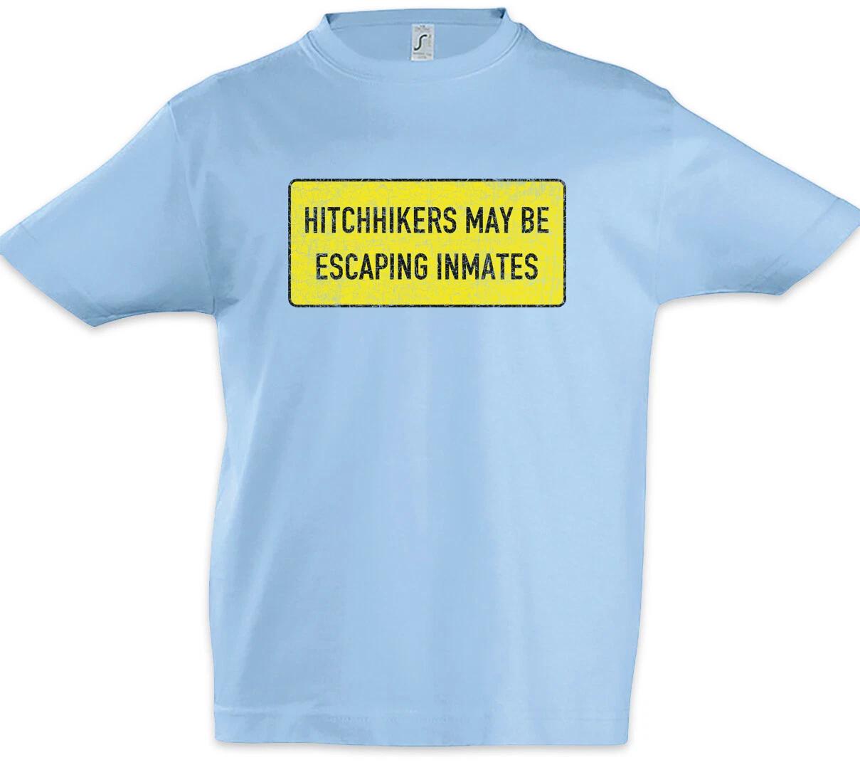 Hitchhikers May Be Escaping Inmates Kids Boys kids boys T-Shirt Fun Road Trip Camping 110
Hitchhikers May Be Escaping Inmates Kids Boys kids boys T-Shirt Fun Road Trip Camping 110