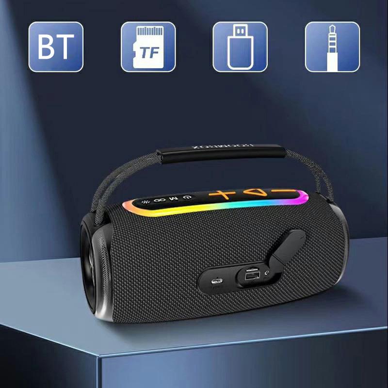 S680 Portable Outdoor Home Bluetooth-compatible Speaker Wireless Music Subwoofer Support TF/U-disk Black
S680 Portable Outdoor Home Bluetooth-compatible Speaker Wireless Music Subwoofer Support TF/U-disk Black