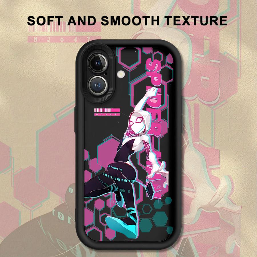 Phone Case for iPhone 15 16 14 Plus 17 Air XS Max XR 13 12 11 Pro Max 16e Soft Cover Marvel Sipider Man Gwen Cool iPhone 12 Pro Max
Phone Case for iPhone 15 16 14 Plus 17 Air XS Max XR 13 12 11 Pro Max 16e Soft Cover Marvel Sipider Man Gwen Cool iPhone 12 Pro Max