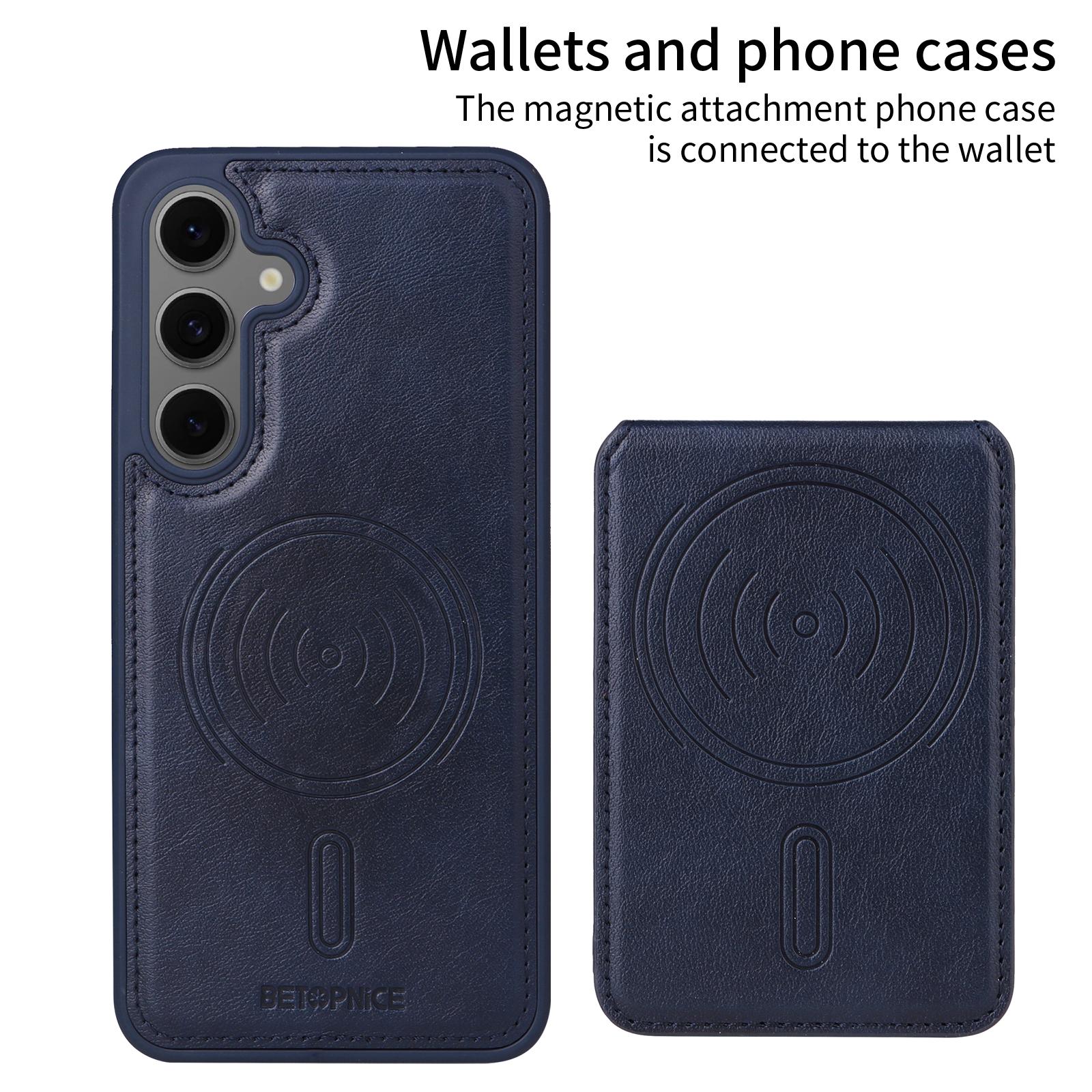 For Samsung Galaxy S24 FE Magnetic Case BETOPNICE RFID Blocking Leather Phone Back Cover with Detachable Card Bag Brown
For Samsung Galaxy S24 FE Magnetic Case BETOPNICE RFID Blocking Leather Phone Back Cover with Detachable Card Bag Brown