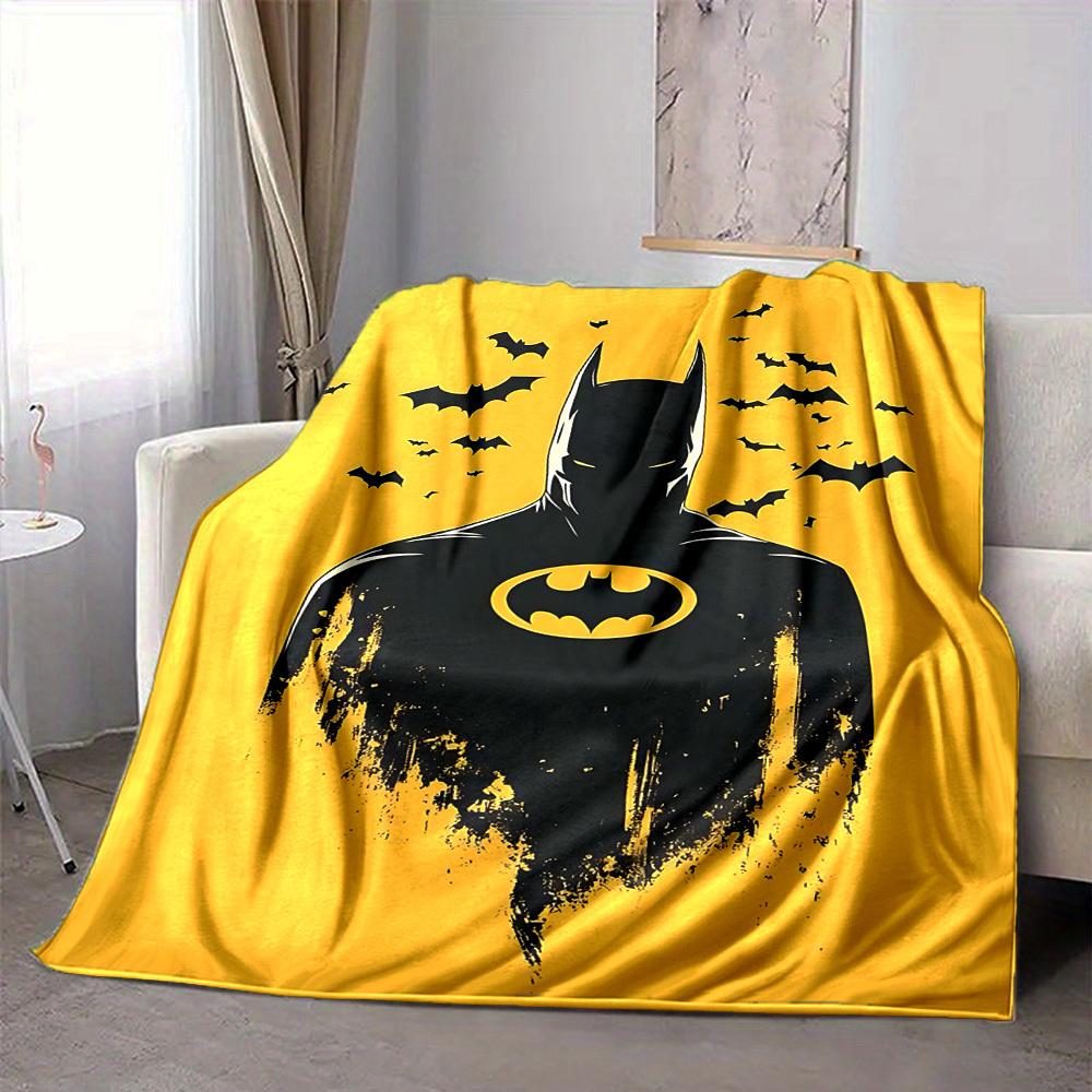 1pc Batman Flannel Throw Blanket Lightweight Soft Warm All Season Blanket for Sofa, Bed, Travel, Camping L1024192 80x120cm
1pc Batman Flannel Throw Blanket Lightweight Soft Warm All Season Blanket for Sofa, Bed, Travel, Camping L1024192 80x120cm