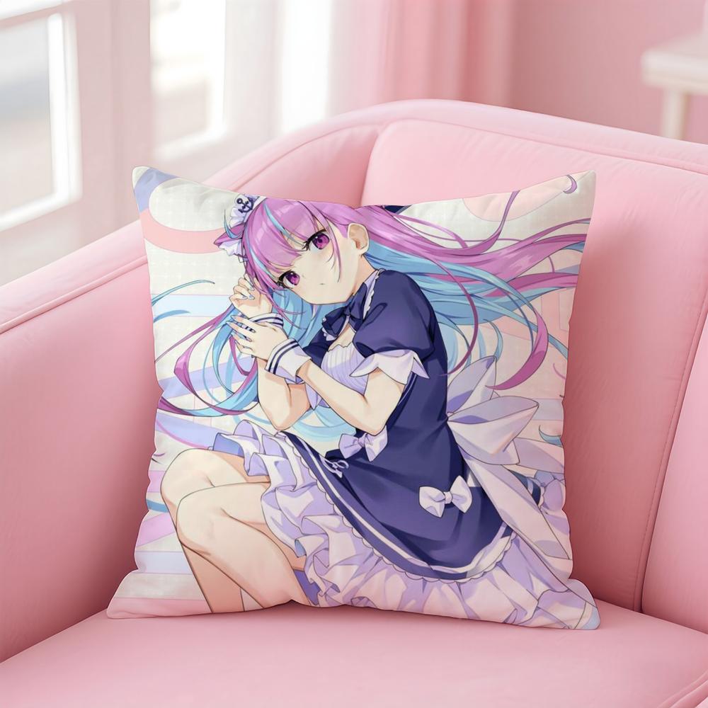 Cute Virtual Japanese Vtuber MMinato Aqua Cushion Cover Pillow Case Soft Skin Friendly Fabric Concealed Zipper 30X30cm
Cute Virtual Japanese Vtuber MMinato Aqua Cushion Cover Pillow Case Soft Skin Friendly Fabric Concealed Zipper 30X30cm