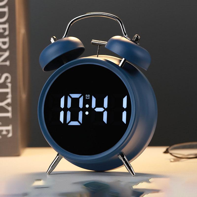 Student Alarm Clock with Extra Loud Metal Chime - Essential for Heavy Sleepers Multi-Functional Plug-In Clock for Kids blue
Student Alarm Clock with Extra Loud Metal Chime - Essential for Heavy Sleepers Multi-Functional Plug-In Clock for Kids blue