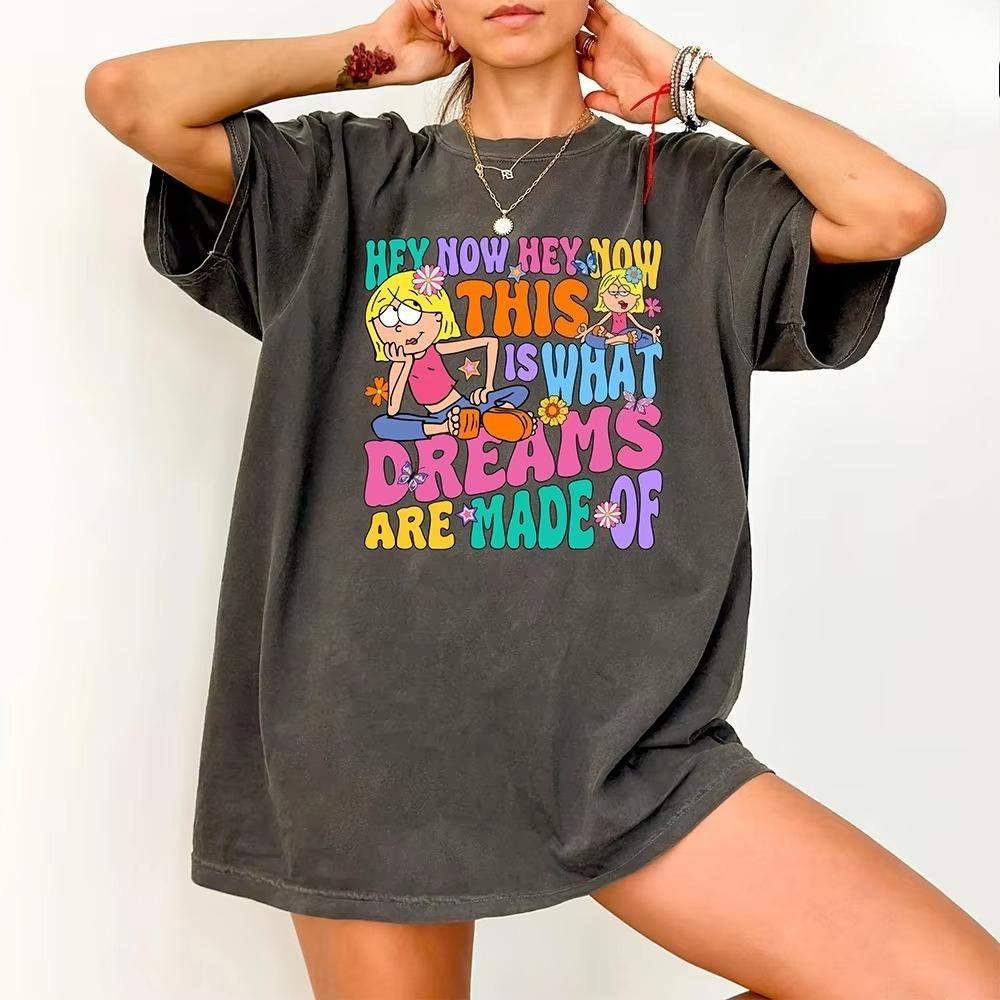 Cute Lizzie Mcguire TShirt Summer Womens Loose Breathable Comfortable Shirt Y2K Fashion Casual Versatile Top Cotton 4XL
Cute Lizzie Mcguire TShirt Summer Womens Loose Breathable Comfortable Shirt Y2K Fashion Casual Versatile Top Cotton 4XL