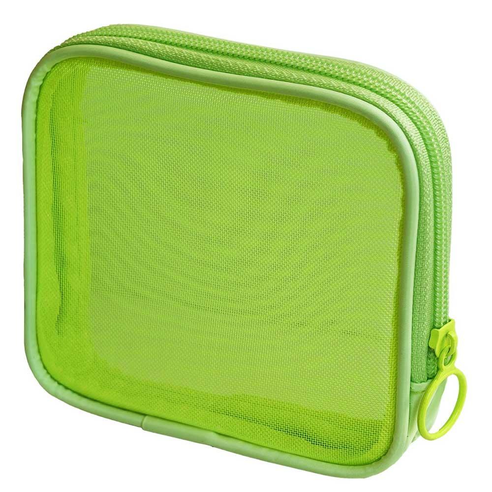 Zipper Design Mesh Storage Bag Mesh Lipstick Cosmetic Pouch High Quality Makeup Bag зелений
Zipper Design Mesh Storage Bag Mesh Lipstick Cosmetic Pouch High Quality Makeup Bag зелений