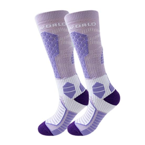 Зимние лыжные носки мужские женские утолщенные теплые компрессионные спортивные носки термо носки до колена для альпинизма сноубординга катания на лыжах фиолетовый
Зимние лыжные носки мужские женские утолщенные теплые компрессионные спортивные носки термо носки до колена для альпинизма сноубординга катания на лыжах фиолетовый