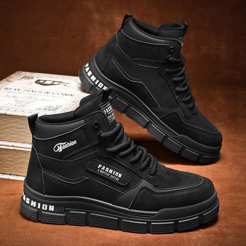 Autumn men s shoes new breathable high-top Martin boots men s British retro non-slip tooling shoes casual labor insurance shoes men 44
Autumn men s shoes new breathable high-top Martin boots men s British retro non-slip tooling shoes casual labor insurance shoes men 44