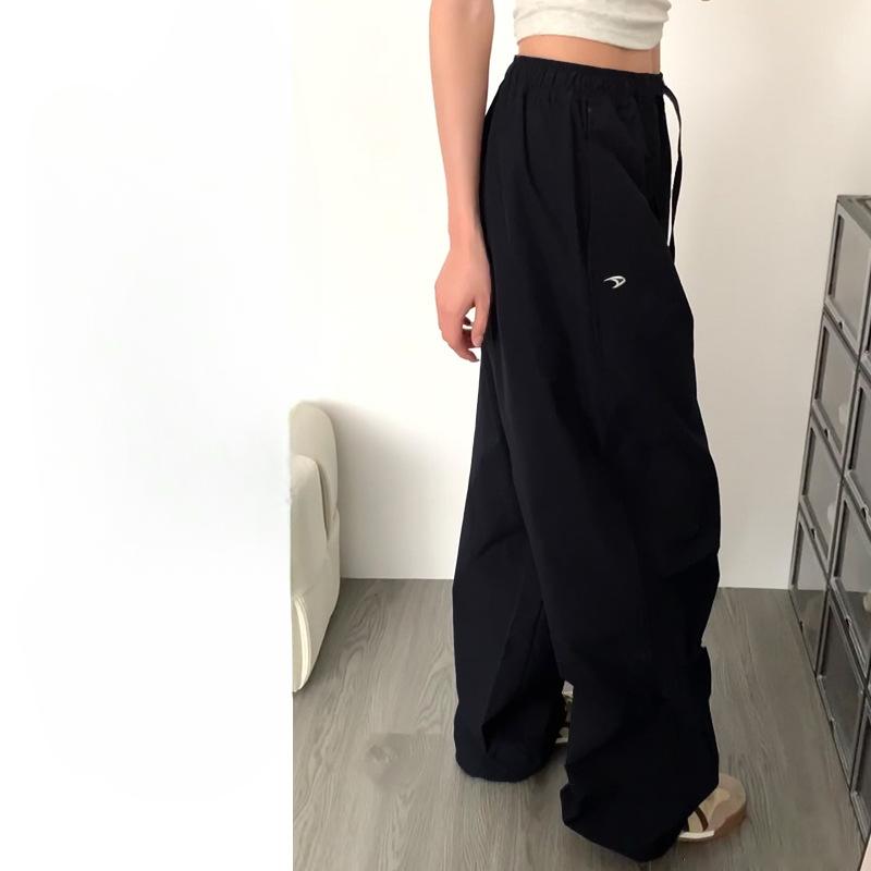 Ретро робочі штани для жінок повсякденні спортивні штани вільні лінивий стиль широкі штани парашутні штани M
Ретро робочі штани для жінок повсякденні спортивні штани вільні лінивий стиль широкі штани парашутні штани M