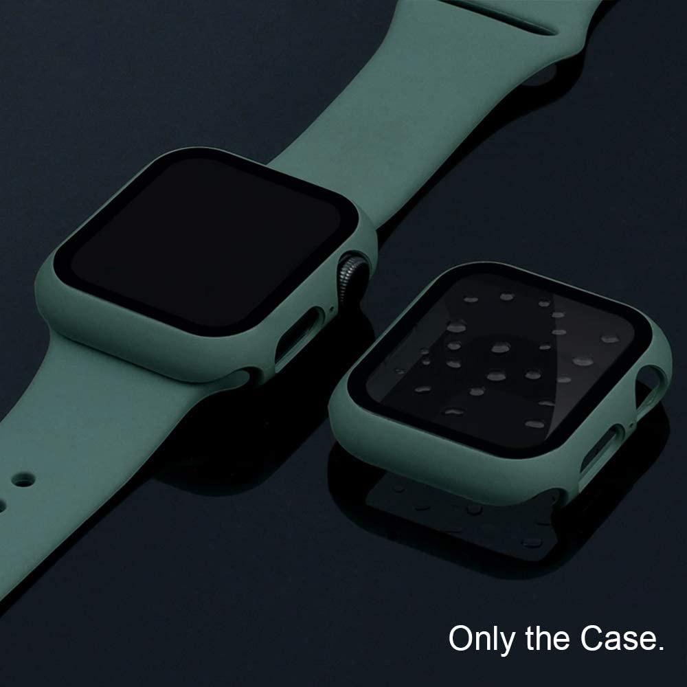 2-in-1 Frame PC+Tempered Glass Protector Watch Case for Apple Watch Series 3/2/1 42mm Dark Green
2-in-1 Frame PC+Tempered Glass Protector Watch Case for Apple Watch Series 3/2/1 42mm Dark Green