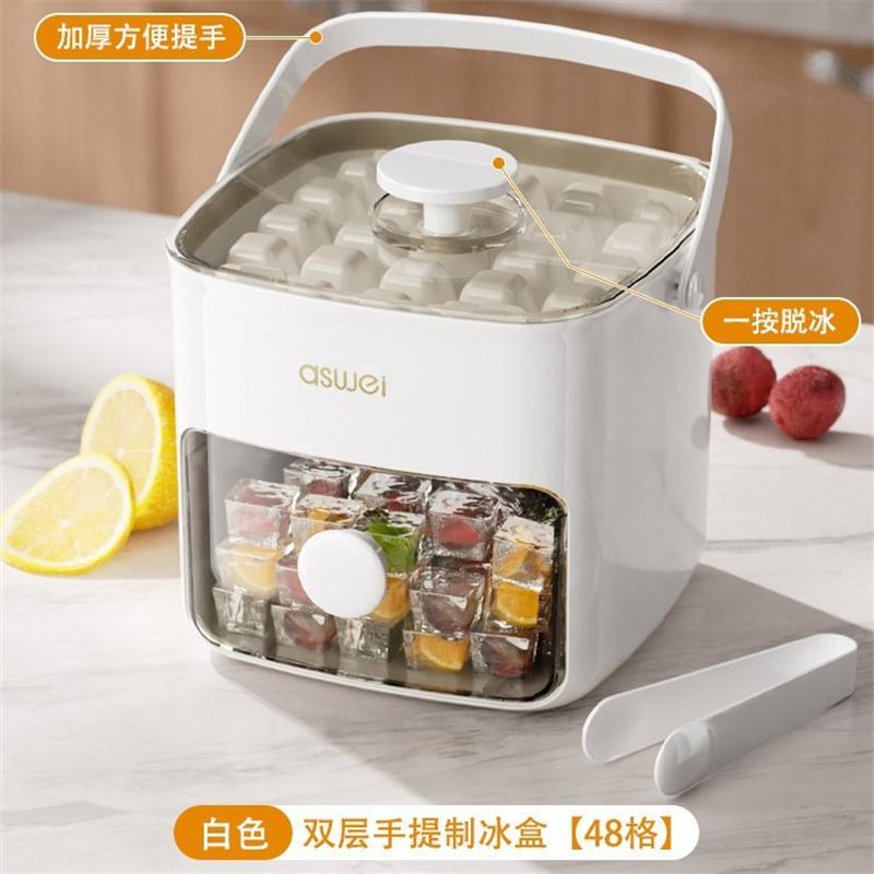 Extra-Large 48-Ice Cube Maker with Easy Glide Double Layer Food-Grade Tray for Refrigerator Perfect for Whiskey & Cocktails XL слонова кістка
Extra-Large 48-Ice Cube Maker with Easy Glide Double Layer Food-Grade Tray for Refrigerator Perfect for Whiskey & Cocktails XL слонова кістка