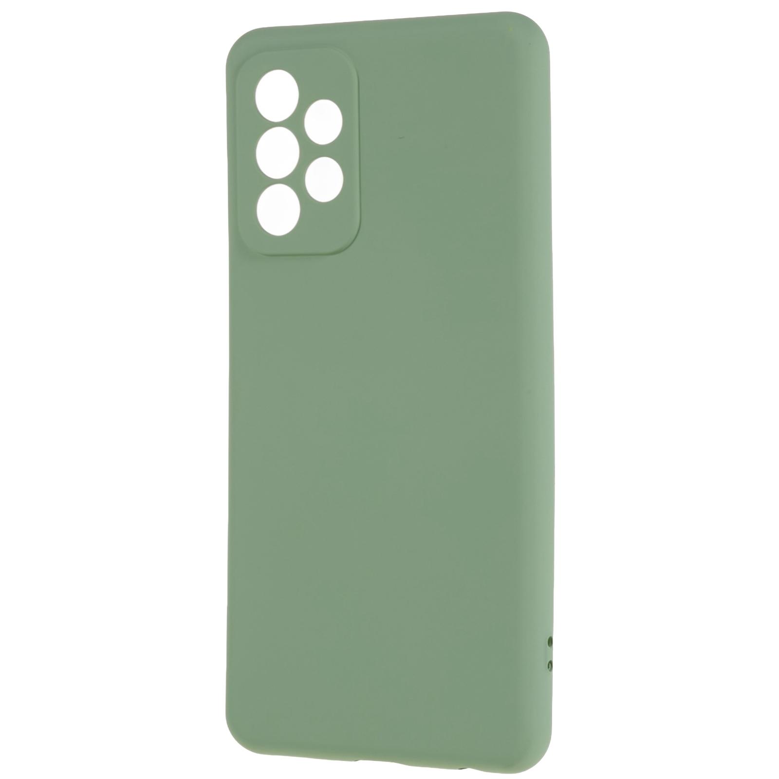 For Samsung Galaxy A23 4G/5G (Global Version) TPU Phone Case Liquid Silicone Texture 2.0mm Thick Shockproof Protective Cover Green
For Samsung Galaxy A23 4G/5G (Global Version) TPU Phone Case Liquid Silicone Texture 2.0mm Thick Shockproof Protective Cover Green
