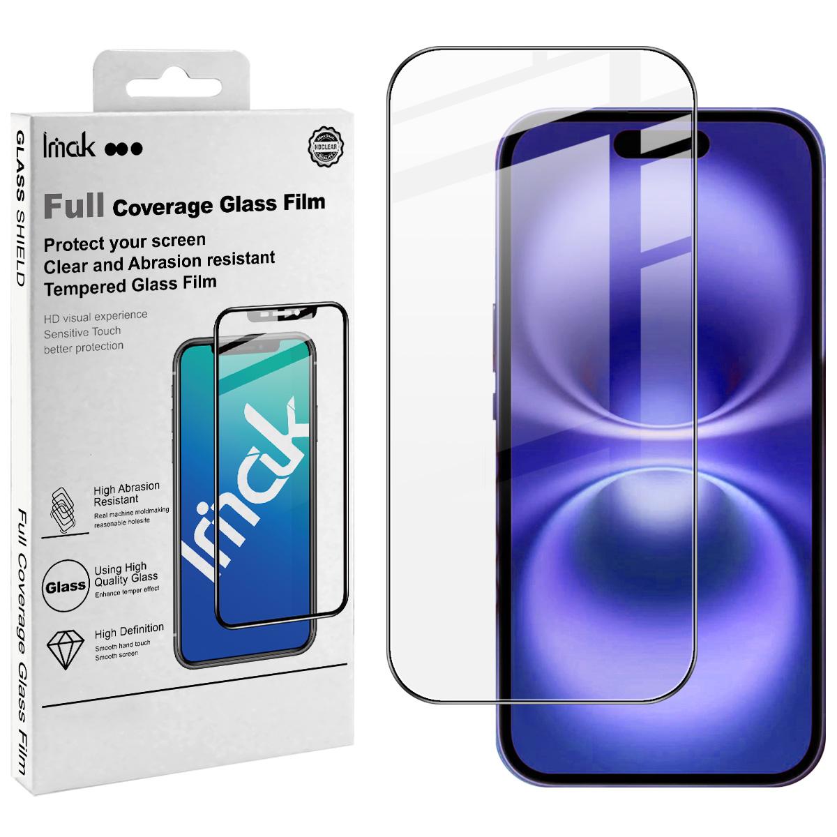 Для iPhone 17 Air Pro Max Стекло IMAK Полное покрытие Закаленная стеклянная пленка Серия Pro+ iPhone 17 Pro Max